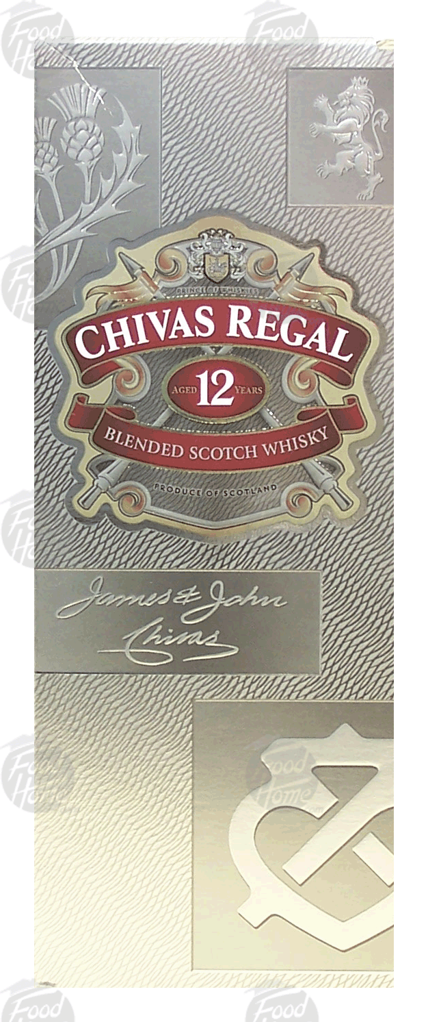 Chivas Regal James & John Chivas blended scotch whisky, aged 12 years, 40% alc. by vol. Full-Size Picture